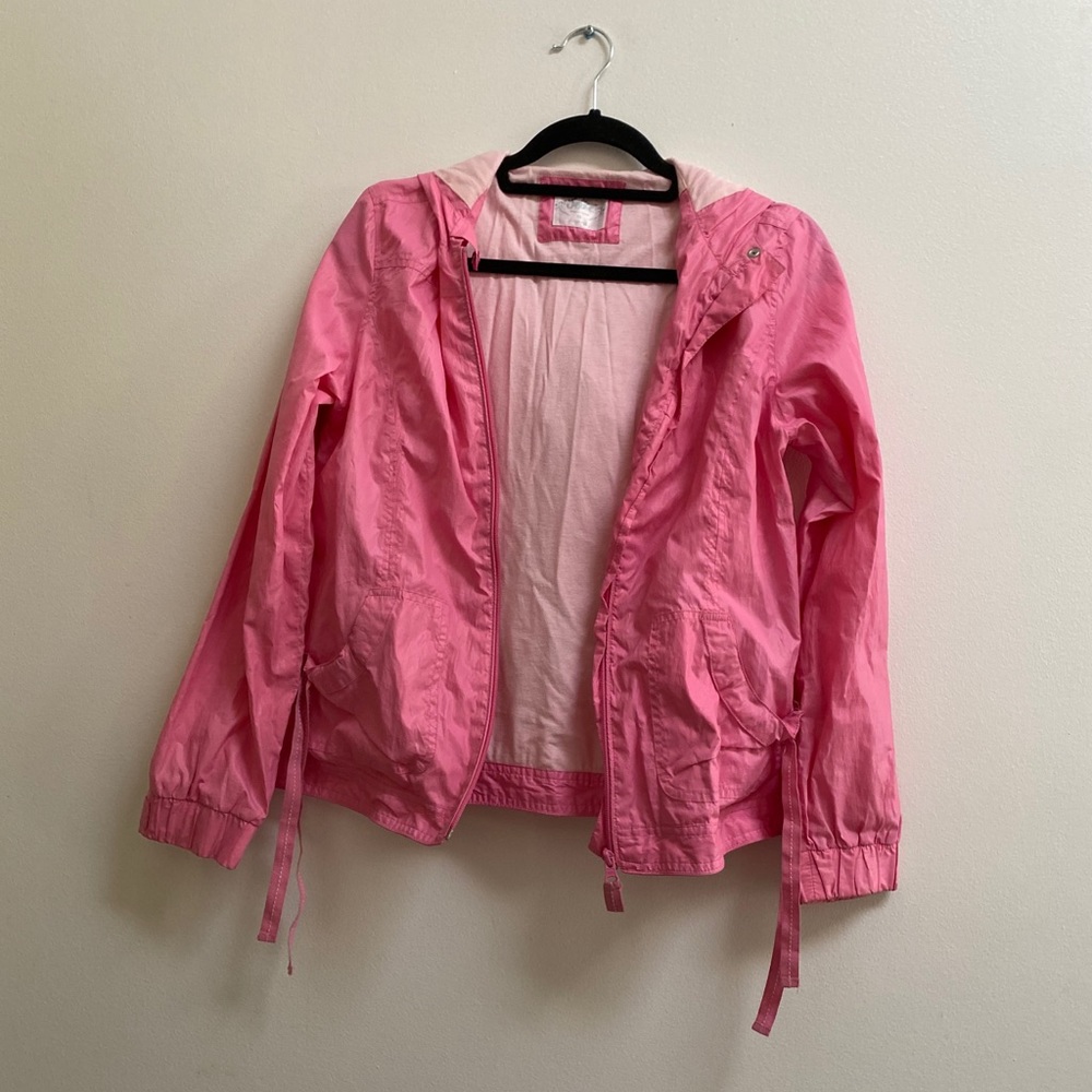 Justice Zippered Windbreaker Girls XXL